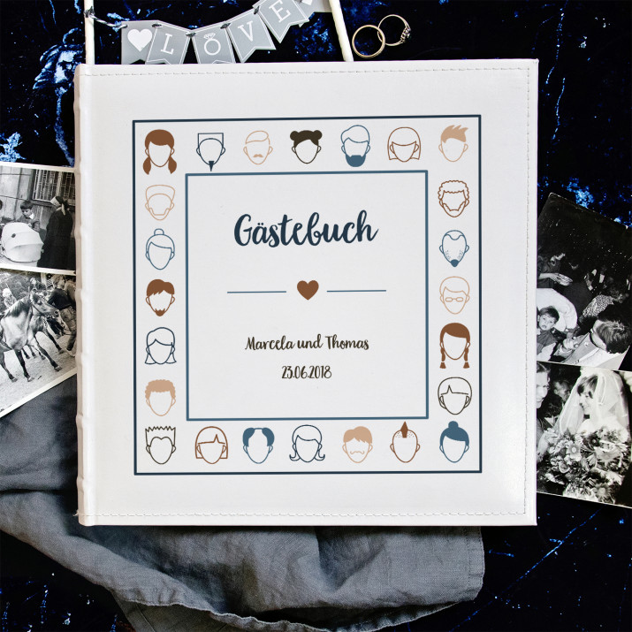 Gästebuch - personalisiertes Fotoalbum